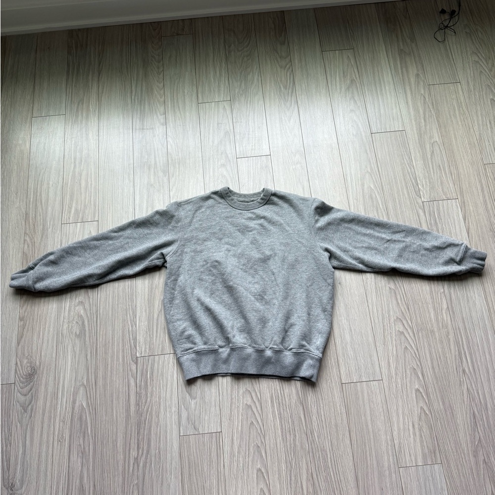 Gray Buck Mason Crewneck Sweatshirt sz Medium